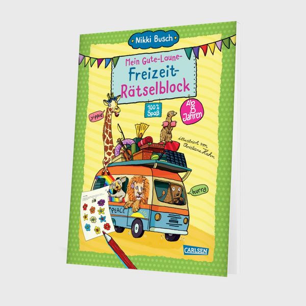 Produktbild: R&auml;tselspa&szlig; Grundschule: Mein Gute-Laune-Freizeit-R&auml;tselblock