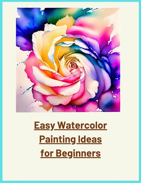 Produktbild: Easy Watercolor Painting Ideas for Beginners