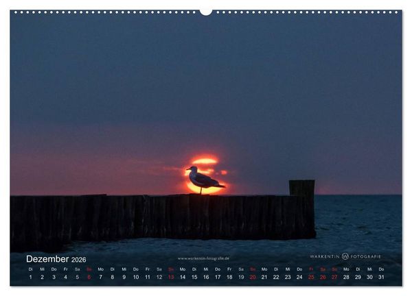 Produktbild: Prerows Wilder Westen (Wandkalender 2026 DIN A2 quer), CALVENDO Monatskalender