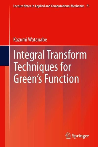 Produktbild: Integral Transform Techniques for Green's Function