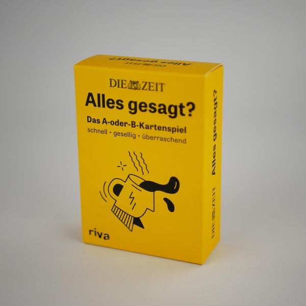 Produktbild: DIE ZEIT &raquo;Alles gesagt?&laquo;