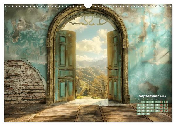 Produktbild: T&uuml;ren, die Geschichten erz&auml;hlen (Wandkalender 2026 DIN A3 quer), CALVENDO Monatskalender