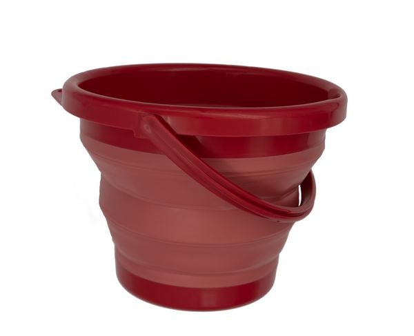 Produktbild: Schildkr&ouml;t Funsports - 7in1 Sand Toys Falteimer Set - rot