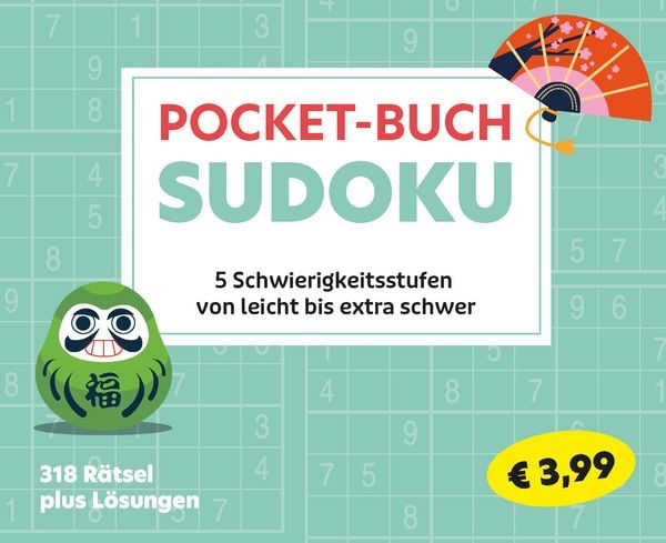 Produktbild: Pocket-Buch Sudoku Band 6