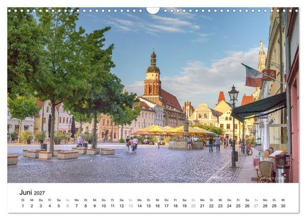 Produktbild: Die Lausitz - Landmarken der Nieder- und Oberlausitz (Wandkalender 2027 DIN A3 quer), CALVENDO Monatskalender