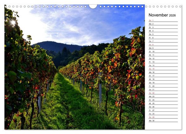 Produktbild: Landschaften des Kraichgaus (Wandkalender 2026 DIN A3 quer), CALVENDO Monatskalender