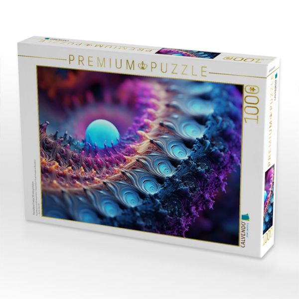 Produktbild: CALVENDO Puzzle Mandelbrot Fraktal 3D Interpretation | 1000 Teile Lege-Gr&ouml;&szlig;e 64x48cm Foto-Puzzle f&uuml;r gl&uuml;ckliche Stunden