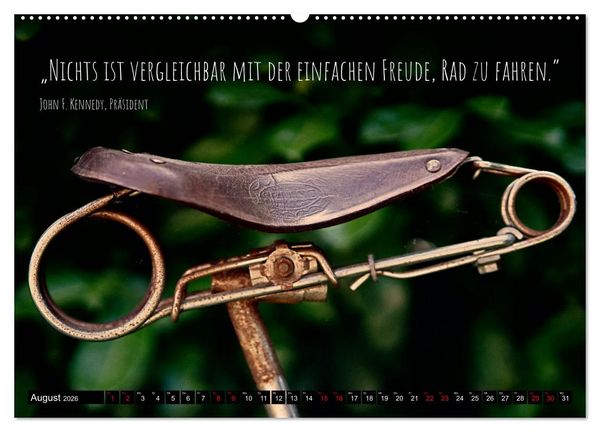 Produktbild: Velo Kunst (Wandkalender 2026 DIN A2 quer), CALVENDO Monatskalender