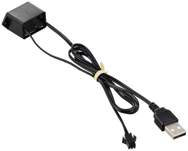 Produktbild: TRU COMPONENTS EL-Inverter 5 V/DC Schwarz (L x B x H) 40 x 18 x 23mm