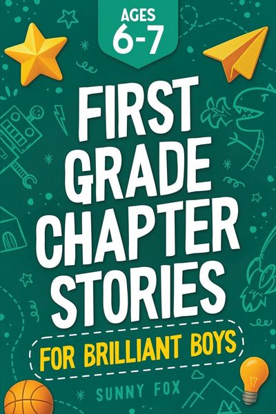 Produktbild: First Grade Chapter Stories for Brilliant Boys (Ages 6-7)