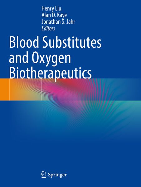 Produktbild: Blood Substitutes and Oxygen Biotherapeutics