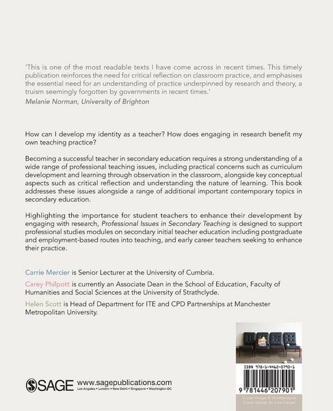 Produktbild: Professional Issues in Secondary Teaching