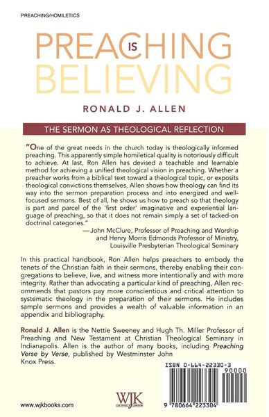 Produktbild: Preaching is Believing