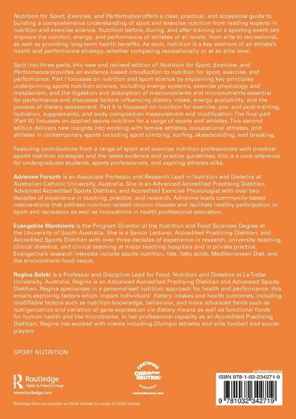 Produktbild: Nutrition for Sport, Exercise, and Performance