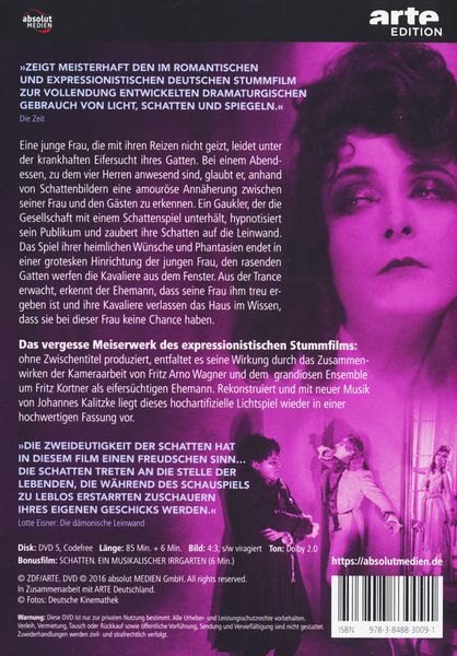 Produktbild: Schatten - Eine n&auml;chtliche Halluzination