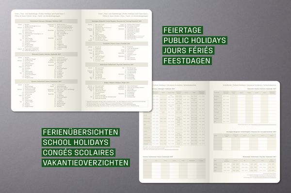 Produktbild: SIGEL C2710 Tageskalender Conceptum 2027, ca. A5, Hardcover, schwarz