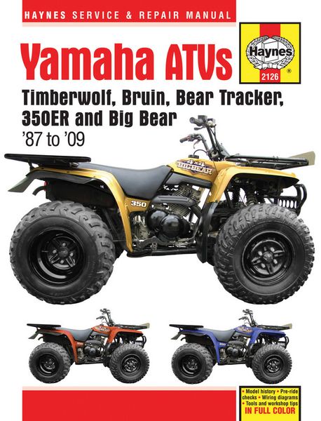 Produktbild: Yamaha ATVs (87 - 09) Haynes Repair Manual