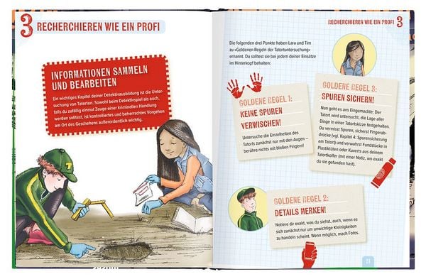 Produktbild: Streng geheim! Das gro&szlig;e Detektivbuch