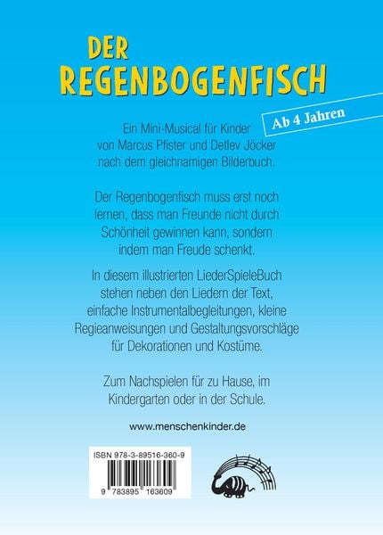Produktbild: Detlev J&ouml;cker: Der Regenbogenfisch