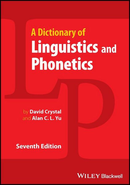 Produktbild: A Dictionary of Linguistics and Phonetics