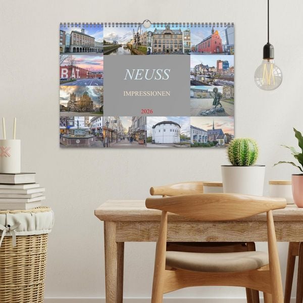 Produktbild: Neuss Impressionen (Wandkalender 2026 DIN A3 quer), CALVENDO Monatskalender