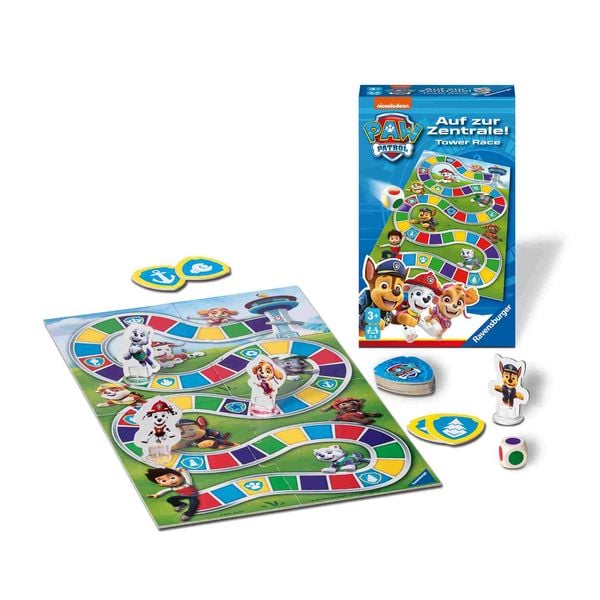 Produktbild: Paw Patrol: Auf zur Zentrale! - Reisespiel ab 3 Jahre