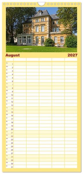 Produktbild: Familienplaner 2027 - Bergisch Gladbach mit 5 Spalten (Wandkalender, 21 x 45 cm) CALVENDO