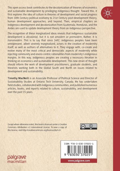 Produktbild: Indigenous Cultures and Sustainable Development in Latin America