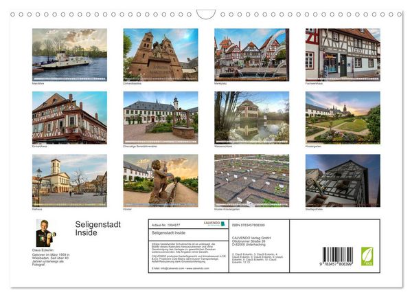 Produktbild: Seligenstadt Inside (Wandkalender 2026 DIN A3 quer), CALVENDO Monatskalender