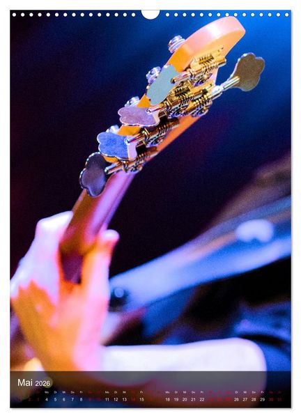 Produktbild: Rockgitarren in Concert (Wandkalender 2026 DIN A3 hoch), CALVENDO Monatskalender