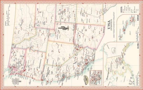 Produktbild: Atlas der imagin&auml;ren Orte