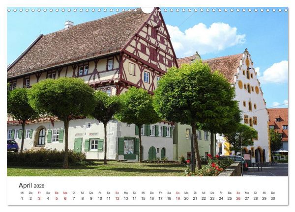 Produktbild: Stadtbummel im sch&ouml;nen N&ouml;rdlingen (Wandkalender 2026 DIN A3 quer), CALVENDO Monatskalender