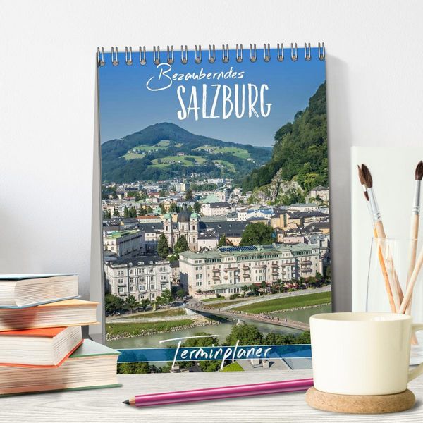 Produktbild: Bezauberndes SALZBURG / Terminplaner (Tischkalender 2026 DIN A5 hoch), CALVENDO Monatskalender