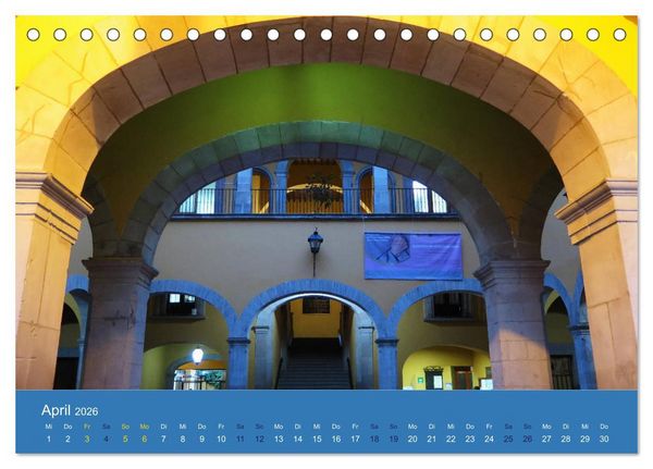 Produktbild: Viva Mexiko - Farben und Freude (Tischkalender 2026 DIN A5 quer), CALVENDO Monatskalender