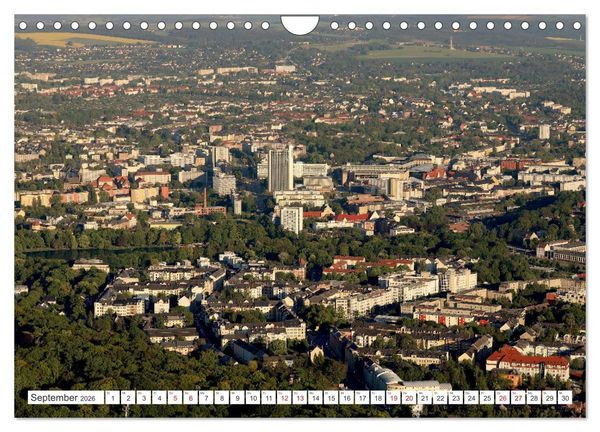 Produktbild: Chemnitz - Von Oben Nach Unten (Wandkalender 2026 DIN A4 quer), CALVENDO Monatskalender