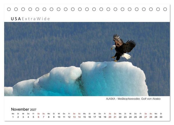 Produktbild: Entdeckungsreise durch ALASKA (Tischkalender 2027 DIN A5 quer), CALVENDO Monatskalender