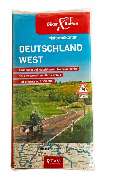Motorradkarten Set Deutschland West, Karte von , TVV Touristik-Verlag GmbH, 9783937063768