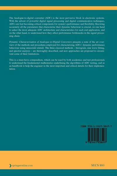 Produktbild: Dynamic Characterisation of Analogue-to-Digital Converters