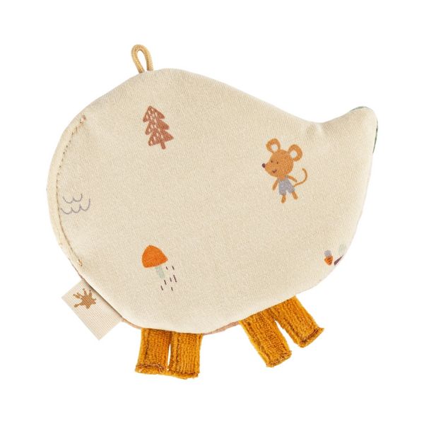 Produktbild: Sigikid 39981 - Knistertuch Igel, sigibaby Greifling, Baumwolle, 13 cm