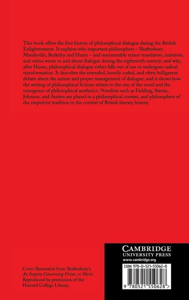 Produktbild: Philosophical Dialogue in the British Enlightenment