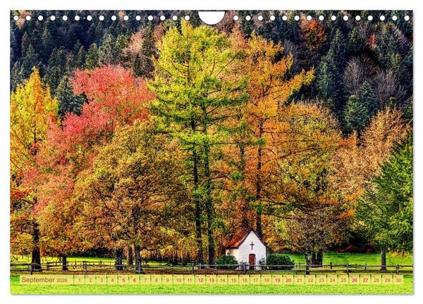Produktbild: Idyllische Landschaften am Tegernsee (Wandkalender 2026 DIN A4 quer), CALVENDO Monatskalender