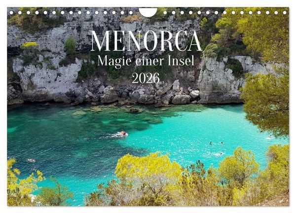 Produktbild: MENORCA Magie einer Insel (Wandkalender 2026 DIN A4 quer), CALVENDO Monatskalender