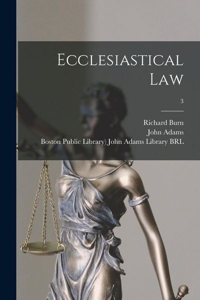 Produktbild: Ecclesiastical Law; 3