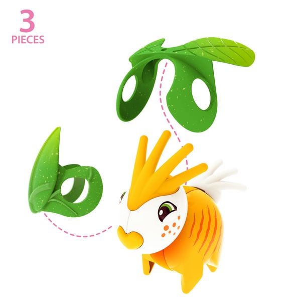 Produktbild: BRIO Flora - 36212 Dandelion im Blatt-Outfit | Spielzeug f&uuml;r endlosen fantasievollen Spielspa&szlig; f&uuml;r M&auml;dchen und Jungen ab 3 Jahren - wundersch&ouml;nes Geschenk