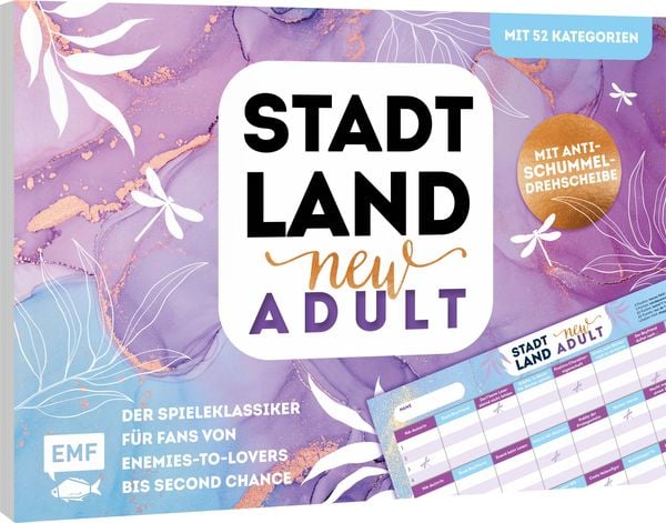 Produktbild: Stadt, Land, New Adult &ndash; Der Spieleklassiker f&uuml;r Fans von Enemies to Lovers bis Second Chance
