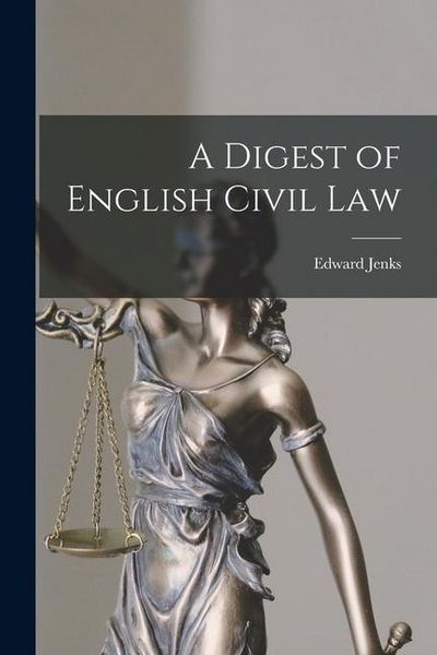 Produktbild: A Digest of English Civil Law