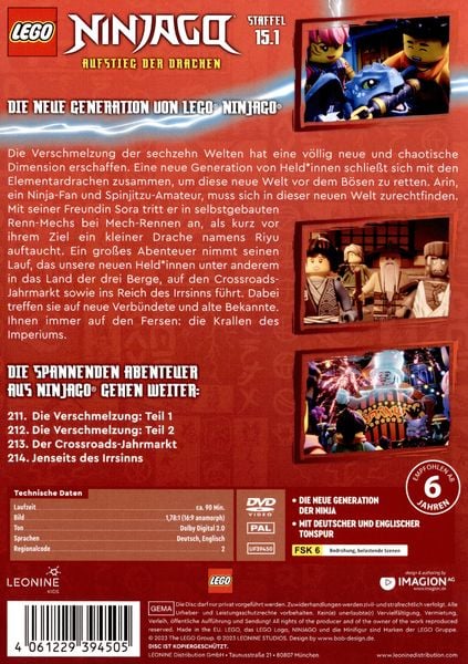 Produktbild: LEGO Ninjago - Staffel 15.1