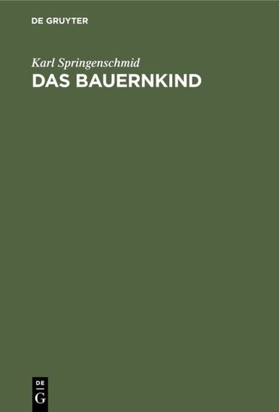 Produktbild: Das Bauernkind