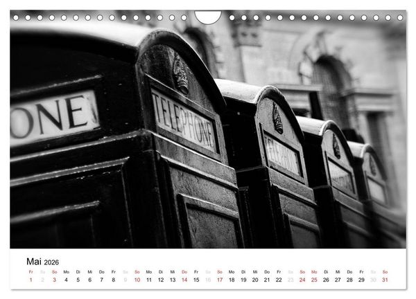 Produktbild: London (Wandkalender 2026 DIN A4 quer), CALVENDO Monatskalender