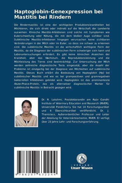 Produktbild: Haptoglobin-Genexpression bei Mastitis bei Rindern